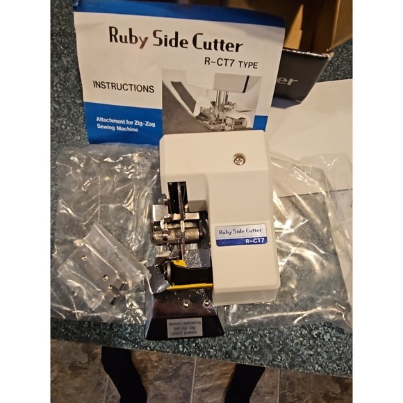 Vintage Ruby R-CT7 Side Cutter  for Zig-Zag Sewing Machine Japan Never Used - Picture 2 of 8